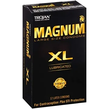 Trojan Magnum XL Large Size Condoms for Comfortable Protection