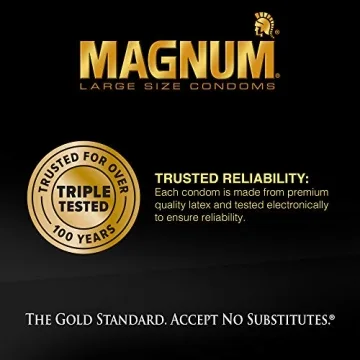 Trojan Magnum XL Large Size Condoms for Comfortable Protection