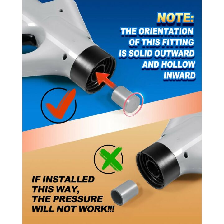 Air Drain Blaster Gun for Effective Clog Removal