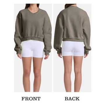 Hatant Vintage Style Acid Wash Hoodie for Women