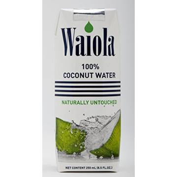 Waioli Coconut Water Pack of 12 Enhanced Hydration