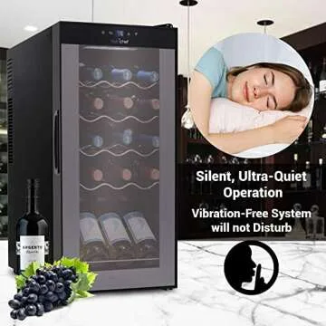 Bottle Wine Cooler Refrigerator for Home Use