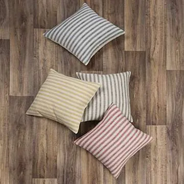 Rizzy Home | T11038 | Down Fill Decorative Pillow | 20"x20" Gray