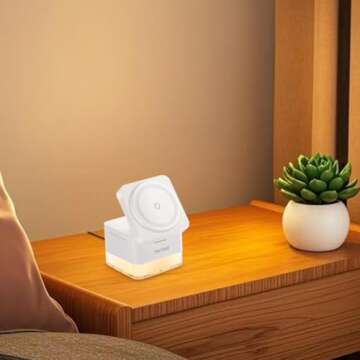 TACOSO 3 in 1 Wireless Charger for iPhone & Apple