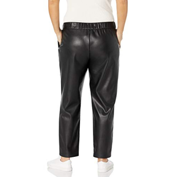 Vegan Leather Jogger Pants for Chic Comfort