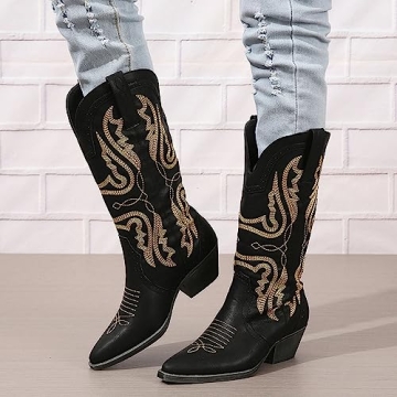 Stylish Cowboy Boots for Women - Comfortable & Fashionable