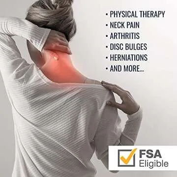 DMI Over the Door Posture Corrector and Cervical Neck Traction Device for Physical Therapy, FSA HSA Eligible Neck Stretcher, Back Stretcher, Neck Pain, Migraine Relief, Back Pain or Arthritis