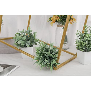 Der Rose 6 Pack Fake Plants for Home Decor