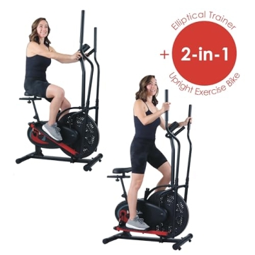 Body Rider 2-in-1 Elliptical Stationary Bike