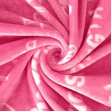 MACEVIA Inspirational Fleece Blanket for Women - 50x60