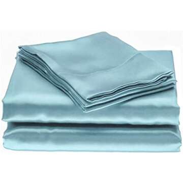 Soft Mulberry Bed Sheet Set - 4 Piece Bedding with Pockets