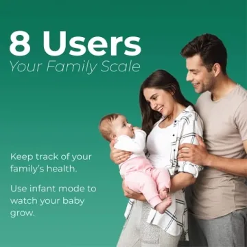 FitTrack Dara Smart BMI Scale - Accurate Body Fat Analyzer