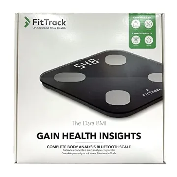 FitTrack Dara Smart BMI Scale - Accurate Body Fat Analyzer