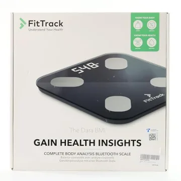 FitTrack Dara Smart BMI Scale - Accurate Body Fat Analyzer