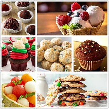 Cookie Scoop Set - 3 Stainless Steel Scoops for Baking