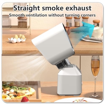 Kingbull Portable Range Hood Detachable Aluminum Filter,Portable Exhaust Fan for RV, Kitchen Cooking, Indoor BBQ, Hot Pot