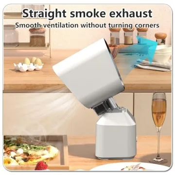 Kingbull Portable Range Hood Detachable Aluminum Filter,Portable Exhaust Fan for RV, Kitchen Cooking, Indoor BBQ, Hot Pot