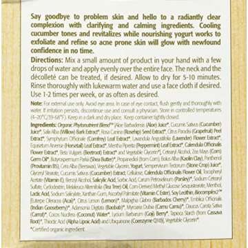 Eminence Clear Skin Probiotic Masque Skin Care, 2 Ounce