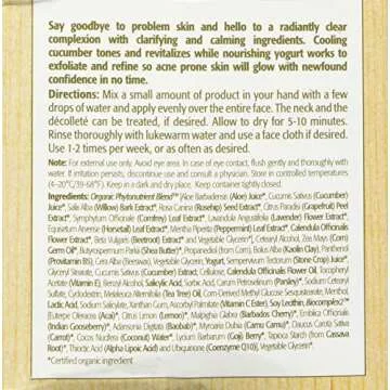 Eminence Clear Skin Probiotic Masque Skin Care, 2 Ounce