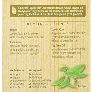 Eminence Clear Skin Probiotic Masque Skin Care, 2 Ounce