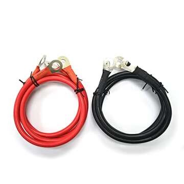 GoWISE Power PS1004 3000W Continuous 6000W Surge Peak Power Pure Sine Wave Inverter with Starter Cables and 4 Output Sockets, Updated Model, Grey, Standard