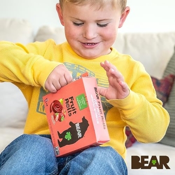 Bear Strawberry Fruit Rolls Healthy Snack for Everyone