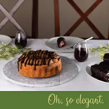 Homeries Marble Cheese Tray - Elegant Serving Board