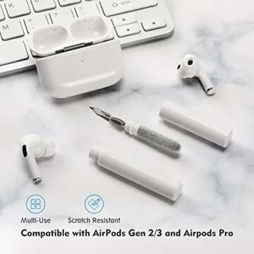 BEKKY Cleaner Kit for AirPods Pro Gen 1 2 3 - Cleaning Pen Tool for Wireless Earbuds