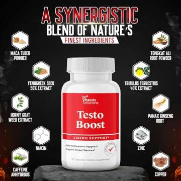 Dr. Vitamin Testo Boost & Fat Burner - 30 Capsules