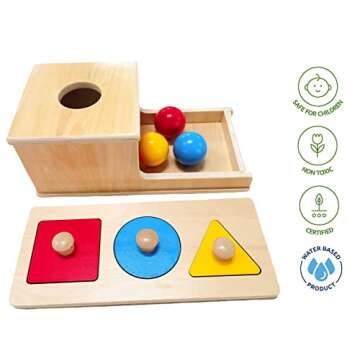 BrightNBeyond Montessori 2-for-1 Infant Bundle - Learning Toys