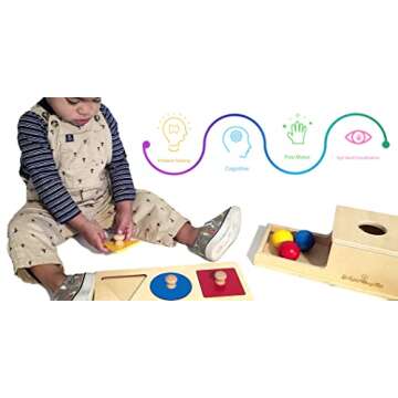 BrightNBeyond Montessori 2-for-1 Infant Bundle - Learning Toys