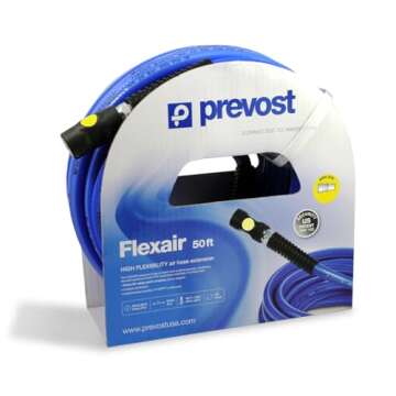 Prevost Flexair Hybrid Polymer Air Hose Assembly - Lightweight & Durable