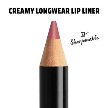 NYX PROFESSIONAL MAKEUP Slim Lip Pencil, Long-Lasting Creamy Lip Liner - Plum