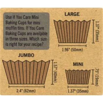 Eco-Friendly If You Care Mini Baking Cups, 90 Ct