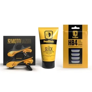 MOTO Men's Head Shaving Starter Kit for Smooth Skin All Day