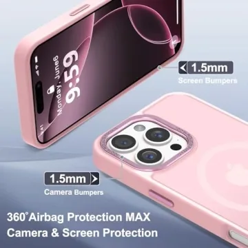 Newfuture iPhone 16 Pro Max Case with Military Protection