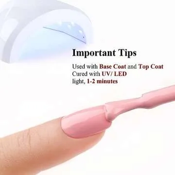 Ozzeal Dusty Pink Gel Nail Polish for Trendy Manicures