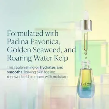 ELEMIS Pro-Collagen Marine Oil, 15ml – Ultra-Lightweight Anti-Wrinkle Daily Face Oil Moisturizer, Deeply Moisturize, Nourish & Hydrate for Youthful Look, Fine Lines and Wrinkles Treatment