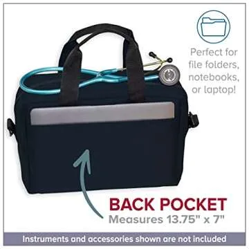 ADC 1024BK Nylon Medical Equipment Instrument Bag