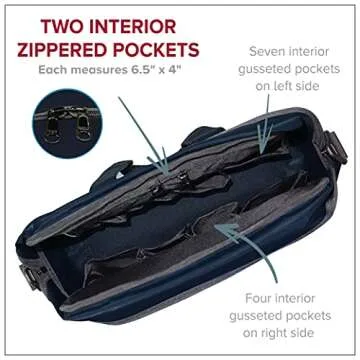 ADC 1024BK Nylon Medical Equipment Instrument Bag