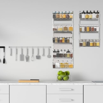 Shengsite Over Door Pantry Organizer for Stylish Storage