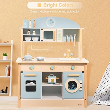 Highly Durable ROBUD Wooden Kitchen Set for Kids