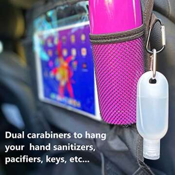 VERONA SUPPLIES Car Seat Organizer with Kick Mats 2-Pack