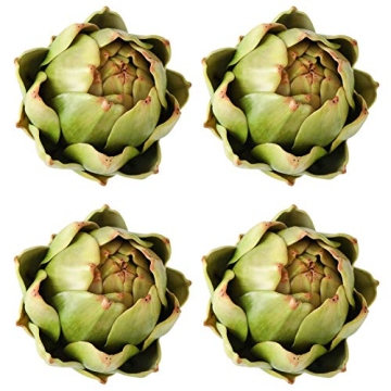 Decorative Faux Artichokes - Lifelike Kitchen Accents