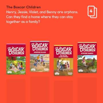 Yoto The Boxcar Children Collection – 4 Kids Audio Cards for Use with Player & Mini All-in-1 Audio...