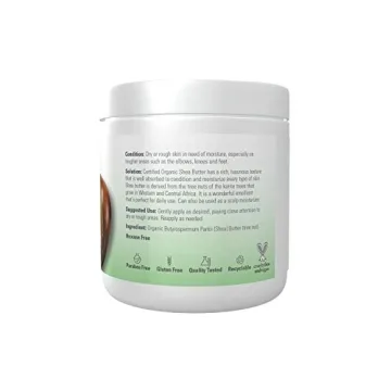 Organic Shea Butter Moisturizer for Dry Sensitive Skin