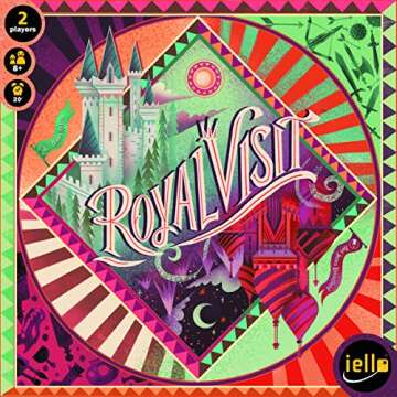 IELLO: Royal Visit, Strategy Board Game, Bring The King to Your Castle, Become a Legend in The Valle...