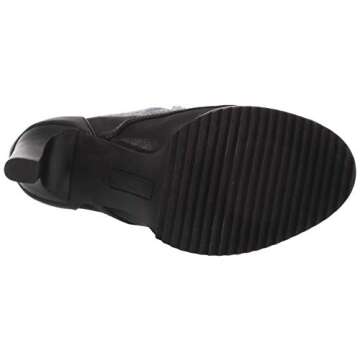 Karl Lagerfeld Paris Women's Blayze Fashion Bootie Ankle Boot, Black, 6