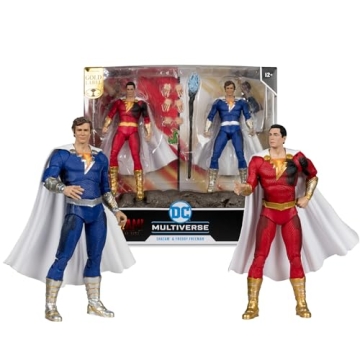 McFarlane Gold Label Shazam & Freddy Action Figures 2pk