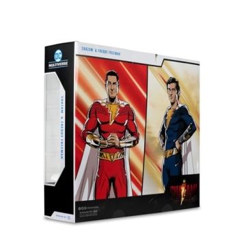 McFarlane Gold Label Shazam & Freddy Action Figures 2pk